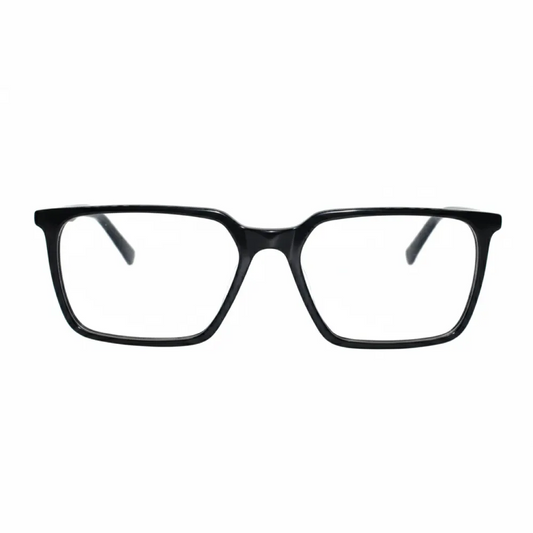 Montura de acetato negra cuadrada OID 7266A