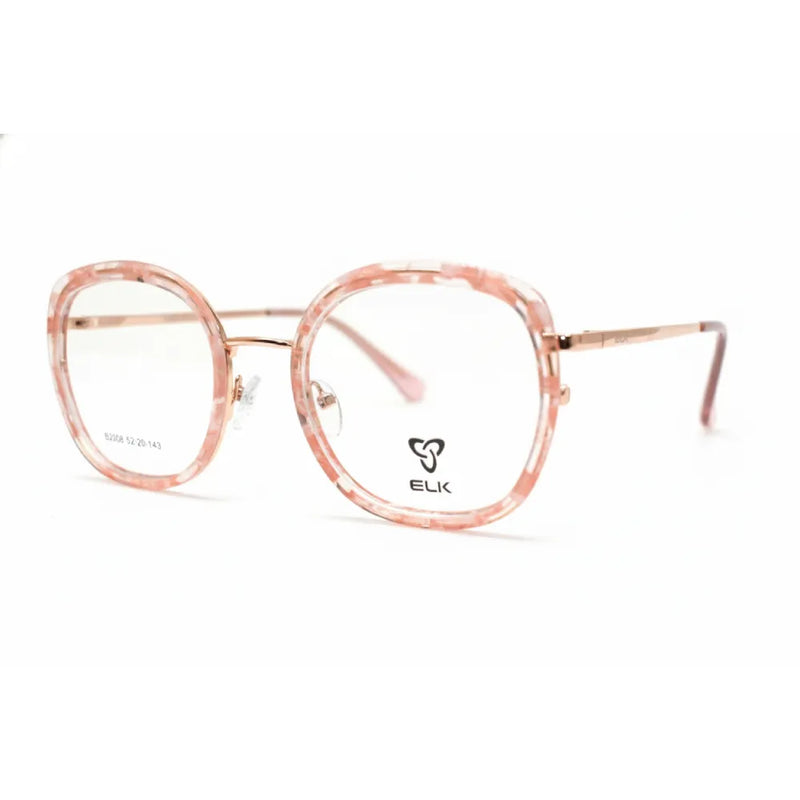 Montura en acetato metal rosada completa