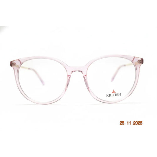 Montura en acetato rosada completa agatada