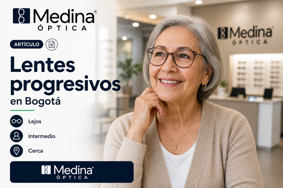 Lentes progresivos en Bogotá: qué son, cómo adaptarse y dónde hacerse el examen