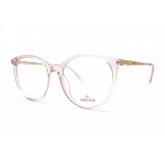 Montura en acetato rosada completa agatada