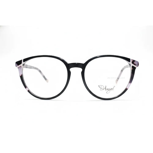 Montura negra traslucida morada